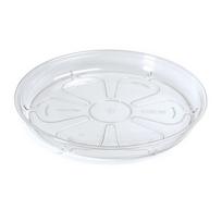 Plastikinis padėkliukas COUBI, bespalvis, vazono skersmuo 17,5 cm.