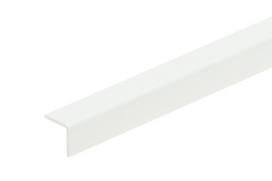 PVC kampinis apdailos profilis CEZAR Nr.101, spl. balta, 25x25x2750 mm, 670091