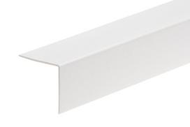 PVC kampinis apdailos profilis CEZAR Nr.101, spl. balta, 30x30x2750 mm, 676444
