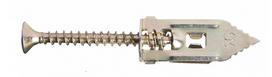 Metalinis kaištis GKP RAWLPLUG, 10,5 x 30 mm, su sraigtu 4 x 40 mm, į gipso kartoną, 12 vnt.
