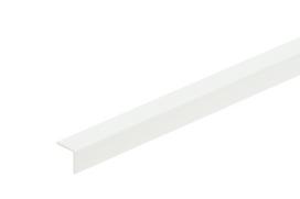 PVC kampinis apdailos profilis CEZAR Nr.101, spl. balta, 15x15x2750 mm, 679995