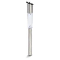 Lauko šviestuvas SUNLUX 8016, su saulės elementais/baterija, metalinis, įsmeigiamas, 70 x 6 x 8 cm,