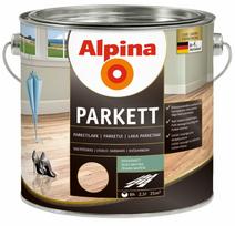 Alkidinis parketo lakas ALPINA Parkettlack Seidenmatt, 2,5 l, šilko matinis, skaidrus, skirtas medin
