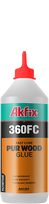 Poliuretaniniai medienos klijai AKFIX 360Fc, greitai stingstantys, 0,15kg