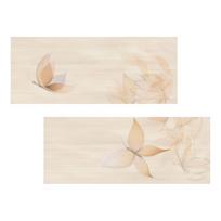 Plytelių keraminis dekoras ZALAKERAMIA Azali Farfalle F-53040, 20 x 50 cm, kompl. 2 vnt., 5 vnt./dėž