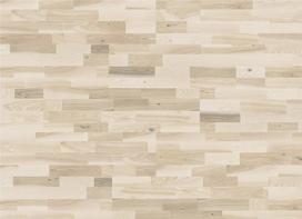 Parketlentės BARLINEK Molti Rustic, 1092 x 207 x 14 mm, 1,580 m2/dėž., uosis, 4 juostų, baltas matin