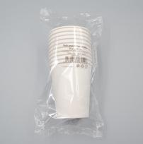 Vienkartiniai puodeliai ECO GO 10, baltos sp., popieriniai, 240 ml, 10 vnt.