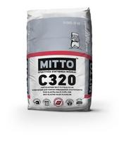 Klijai plytelėms balti, ypač elastingi MITTO C320, C2 TE S1, vidaus ir išorės darbams, 25 kg