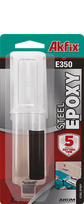 Epoksidiniai klijai AKFIX E350, 28 ml, metalui