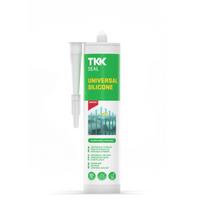 Universalus silikoninis hermetika TKK SEAL, 260 ml, baltas
