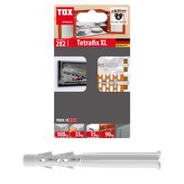Universalus rėminis kaištis TOX Tetrafix XL, 8/80, 6 vnt.