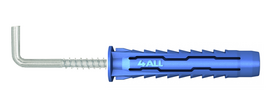 Universalus kaištis RAWLPLUG 4ALL, 6 x 50 mm su kabliu, 10 vnt.