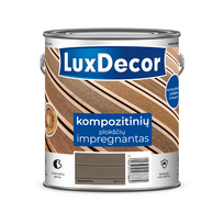 Kompozicinės dangos impregnantas LUXDECOR, 2,2 l, bespalvis