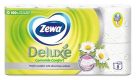 Tualetinis popierius ZEWA Deluxe Camomile Comfort, 3 sl, 8 rit.