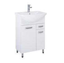 Vonios spintelės komplektas ELITA Set Nika 55, 84 x 55,5 x 43,9 cm, apatinė, pastatoma,su praustuvu,