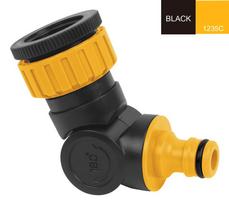 Greita jungtis čiaupui HERVIN GARDEN+ HG-22000, tinka 3/4” - 1” čiaupams, apsaugo žarną nuo ilenkimo