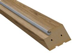 Laminuotų durų su užlaida stakta VOSTER, horizontali, spalva Italian walnut, matmenys 744 x 90 x 44