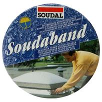 Hermetizavimo juosta SOUDAL Soudaband-Terracot, Bituminė juosta su dažytu aliuminiu 10 cm x 10 m, mo