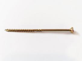 Medsraigčiai ROBUS, 5 x 80 /50 mm, įleidžiama galva, cinkuoti, 10 vnt., TORX25
