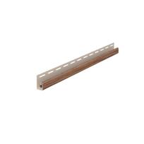 PVC J tipo profilis SIDING VOX SVP15, matmenys 3050 mm ilgis, auksinio ąžuolo spalva, 3008847