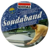 Hermetizavimo juosta SOUDAL Soudaband-Terracot, Bituminė juosta su dažytu aliuminiu 15 cm x 10 m, mo