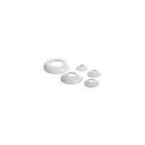 Apdailos gaubtas AQUER, 28, baltas, plastikinis