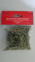 Medsraigčiai, 3,5 x 40 mm, Ruspert padengimas, lauko darbams, 100 vnt., TORX15