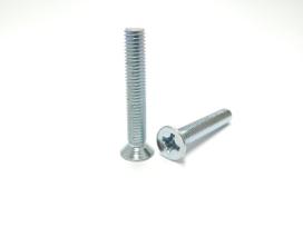 Varžtai įl. galva PROFIX, DIN965, M6 x 60 mm, cinkuoti, 10 vnt.