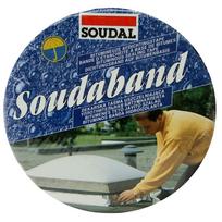 Hermetizavimo juosta SOUDAL Soudaband-Olow, Bituminė juosta su dažytu aliuminiu 10 cm x 10 m, grafit
