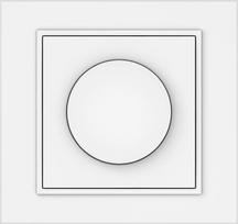 Šviesos reguliatorius VILMA Qr1000 Armp Led 1-100, LED, įleidžiamas, baltos sp.