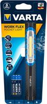 LED žibintuvėlis VARTA Work Flex, 110 lm, 40 m, 6 val., su magnetiniu laikikliu, komplektacijoje 3 x