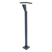 Lauko pastatomas LED šviestuvas SALTA Bollard Sens, su saulės elementais/baterija, LED 5W, 3000 K, 4