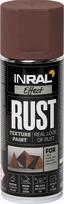 Aerozoliniai dekoratyviniai dažai INRAL Rust, 400ml, rūdžių ruda, matinė