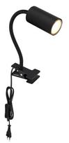Kryptinis šviestuvas GLOBO Robby, GU10, 1 x 25W, 230V, prisegamas, su jung. ant 1,5 m ilgio laido, m