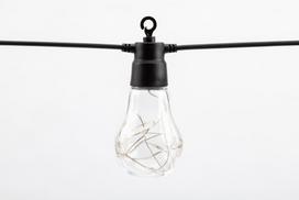 Lauko girlianda ORRO SH282, 3,6 W, 10 LED lempučių, RGB, IP44, 5+3 m