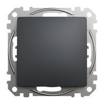 Perjungiklis SCHNEIDER Sdd114106, SEDNA Design, 1 klavišo, įleidžiamas, antracito spalvos