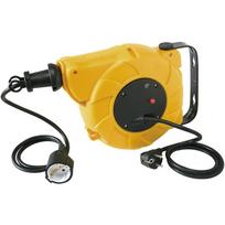 Ilgiklis ritė ELECTRALINE, 1 lizd., 10m, su įž., 3x1,5, plastikas, automatiškai laido susukimas, 100