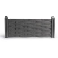 Dekoratyvinė tvorelė HERVIN GARDEN GE6006, pilka sp., 450 x 210 x 27 mm, 8 vnt.