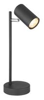 Stalinis nakties šviestuvas GLOBO Robby, GU10, 1 x 5W, 230V, su jungikliu ant 1,5 m ilgio laido, met
