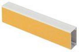 Kanalas kabeliui MIRSA M1636, lipnus, 2 m, PVC, 16 x 16 mm, baltos spalvos