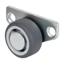 Ratukas kietoms grindims WALTECO, d-30 mm, su slydimo guoliu, apkrova 35 kg