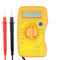 Multimetras ELECTRALINE 58203, skaitmeninis, DCV-ACV-DCA-OhM, geltonos sp.