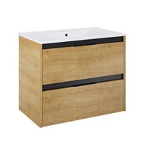 Vonios spintelės komplektas ELITA Set Teano 80,  81,3 x 61,1 x 46,5 cm, apatinis, pakabinamas, su pr