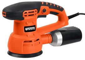 Elektrinis ekscentrinis šlifuoklis HERVIN TOOLS, galia 430W, 125 mm, dulkių rinktuvas (RSAND430W)
