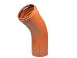 Lauko kanalizacijos alkūnė WAVIN, d200/45 203702030
