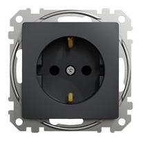 Kištukinis lizdas SCHNEIDER Sdd114021, SEDNA Design, 1 vietos, įleidžiamas, su įž., su apsauga, antr