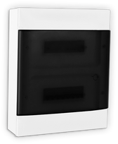Automatinių išjungiklių skydelis LEGRAND 135212, PLACTIBOX S 24 modulių, paviršinis, baltas, kompl.