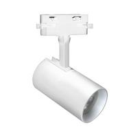 Kryptinis šviestuvas ant bėgelio DPM X-Line, GU10, IP20, aliuminis, 86 x 180 x 86 mm, baltos sp., ST