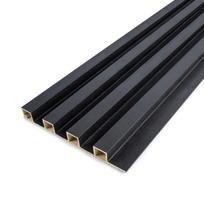 PVC 3D lentjuostė WAKSLINE Hmgw-P-013, spl. juoda 2850x160x12 mm