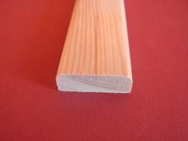 Apdailos juostelė, matmenys 10 x 30 x 1200 mm, pušis, A klasė